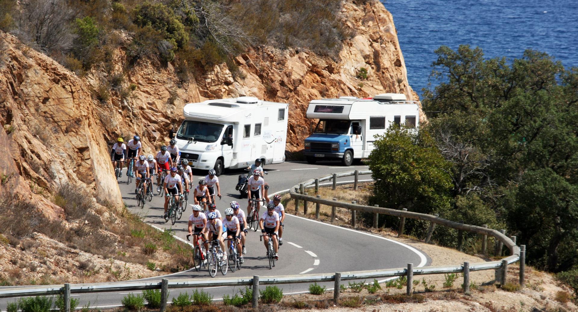 Cyclisme et cyclotourisme  à Tossa de Mar