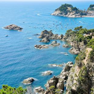 Camino de Ronda entre Tossa de Mar y Sant Feliu de Guíxols