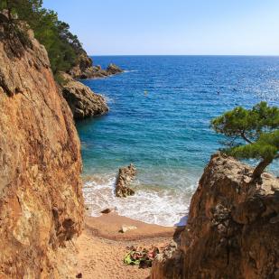 CHEMIN DE RONDE ENTRE TOSSA DE MAR ET LA CRIQUE POLA