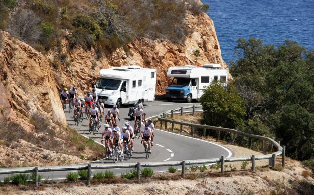 Radfahren und Fahrradtourismus  in Tossa de Mar