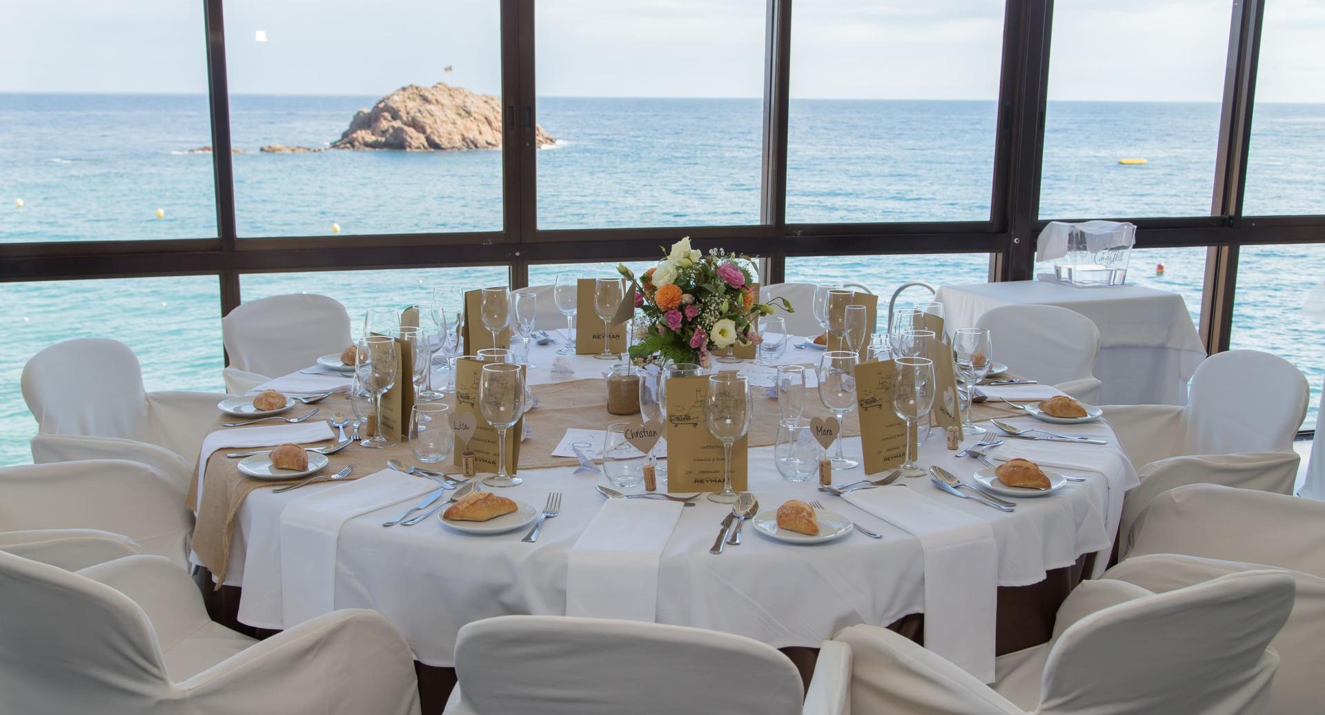 Celebra el teu esdeveniment amb vistes al mar