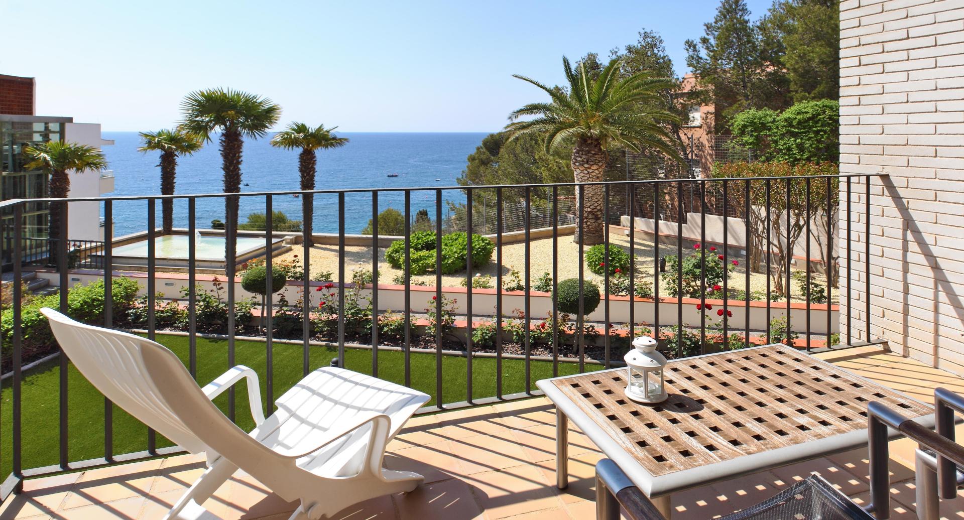 Zimmer mit Garten in Tossa de Mar