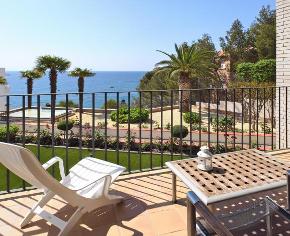 Zimmer mit Garten in Tossa de Mar