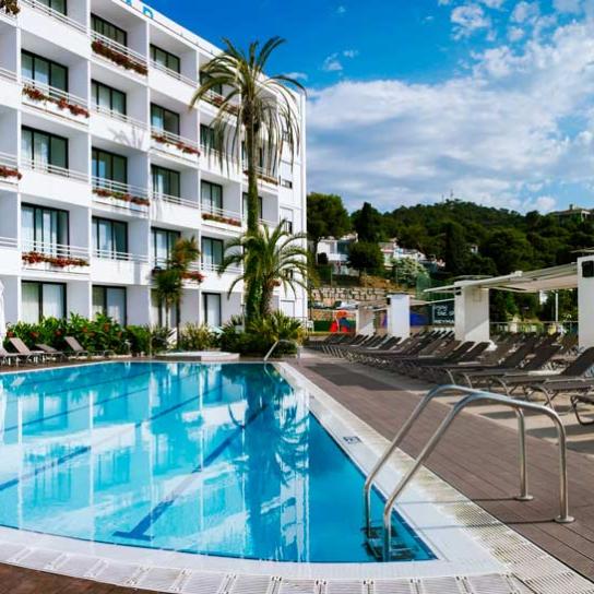Ihr Hotel direkt am Strand von Tossa de Mar, Costa Brava