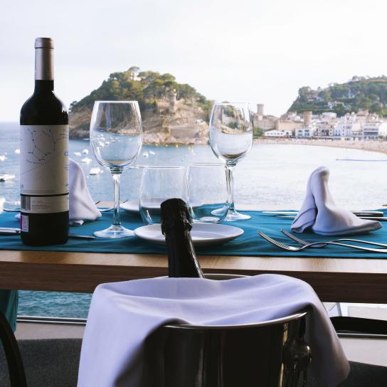El restaurant a Tossa de Mar on tothom voldria sopar